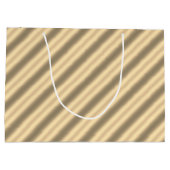 Sac cadeau Diagonal Gold Classic (Dos)