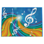 Sac cadeau d'illustration de musique (Devant)