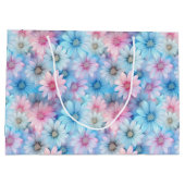 Sac cadeau d'impression florale (Dos)