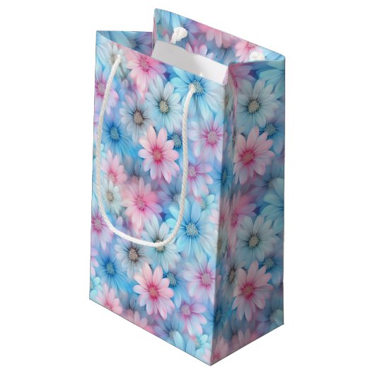 Sac cadeau d'impression florale (Dos Angle)