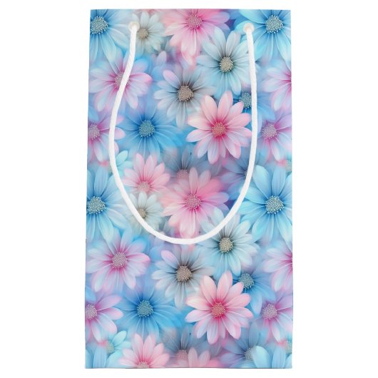 Sac cadeau d'impression florale (Devant)