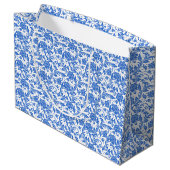 Sac cadeau d'impression florale (Dos Angle)