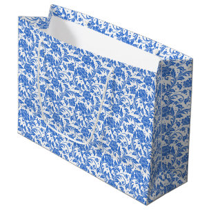 Sac cadeau d'impression florale