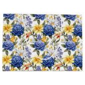 Sac cadeau d'impression florale (Dos)