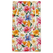 Sac cadeau d'impression florale (Devant)