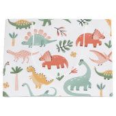 Sac Cadeau Dinosaures (Devant)