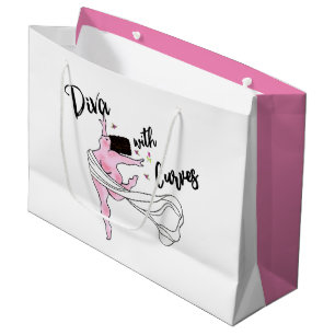Sac cadeau "Diva With Curves"