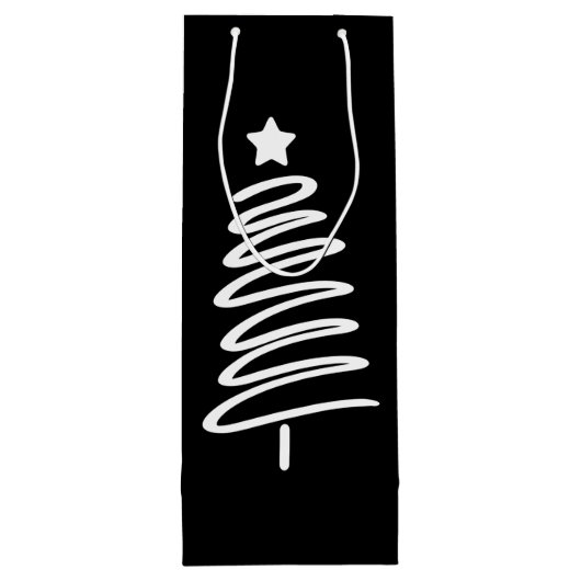 Sac cadeau Doodle Christmas Tree (Dos)