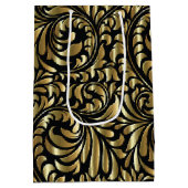 Sac cadeau - Drame en Noir et Or (Dos)