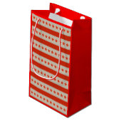 Sac cadeau drapeau américain (Dos Angle)
