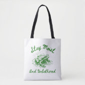 Sac Cadeau Drôle de Grenouille (Devant)