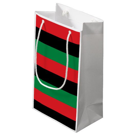 Sac cadeau du drapeau panafricain (Dos Angle)