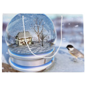 Sac cadeau du Globe de snowflake (Dos)