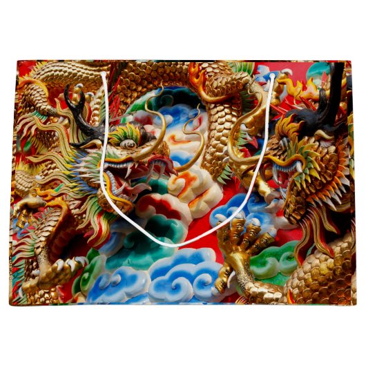 sac cadeau du temple dragon (Devant)