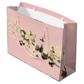 Sac cadeau DUCK AND CHERRY BLOSSOMS IMPRIMER JAPON (Dos Angle)