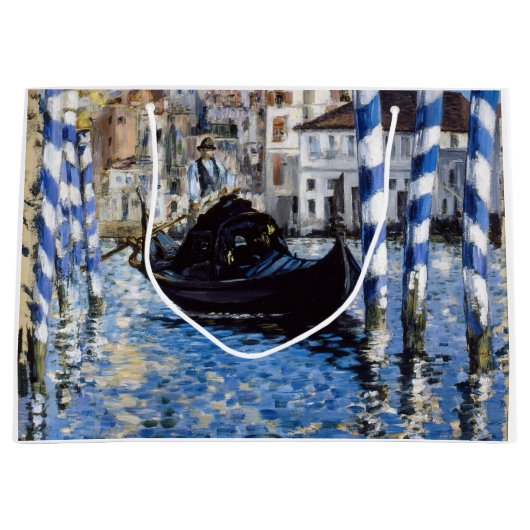 Sac Cadeau Edouard Manet - Grand Canal, Venise (Devant)