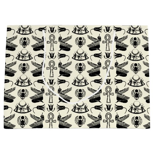 Sac cadeau égyptien Hiéroglyphes (Devant)