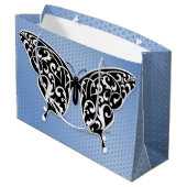 Sac cadeau élégant papillon dessiné par Edward Eks (Dos Angle)