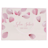 Sac Cadeau Élégant Personnalisable à Motif de Péta (Dos)