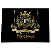 Sac cadeau Elegenat Monagram (Devant)