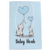 Sac cadeau Elephant Love (Devant)