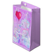 Sac cadeau Elephant Maman et bébé (Devant Angle)