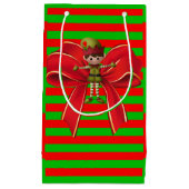 Sac cadeau Elfe de Noël (Devant)