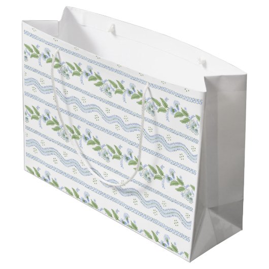 Sac cadeau Emma Stripe (Dos Angle)