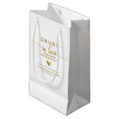 Sac Cadeau En Amour Mariage Kit De Passage Petit (Devant Angle)
