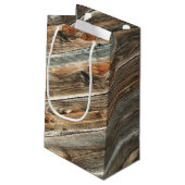 Sac cadeau en bois de l'Ouest (Dos Angle)