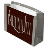 Sac cadeau en chocolat (Dos Angle)