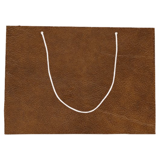 sac cadeau en cuir (Dos)