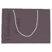 Sac cadeau en gros papier pour Noël (Dos)