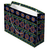 Sac cadeau en mosaïque (Dos Angle)