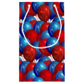 Sac cadeau en papier ballons (Dos)