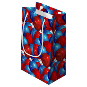 Sac cadeau en papier ballons