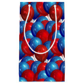 Sac cadeau en papier ballons (Devant)