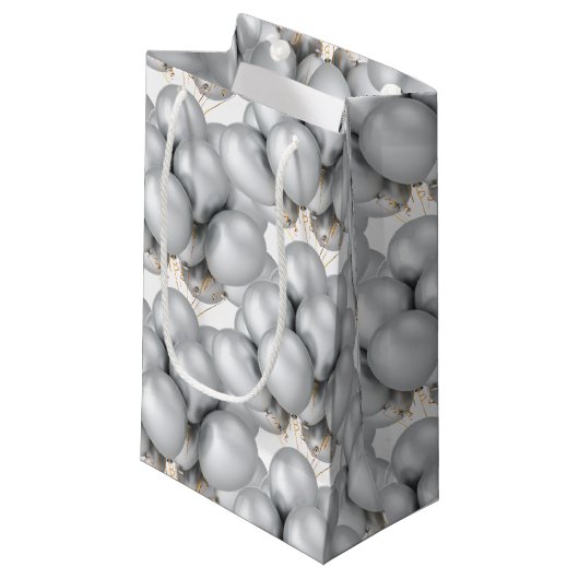 Sac cadeau en papier ballons (Devant Angle)