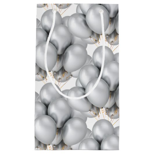 Sac cadeau en papier ballons (Devant)