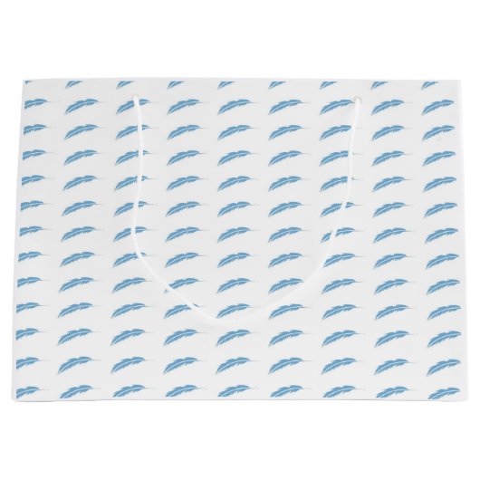 Sac cadeau en plume (Devant)