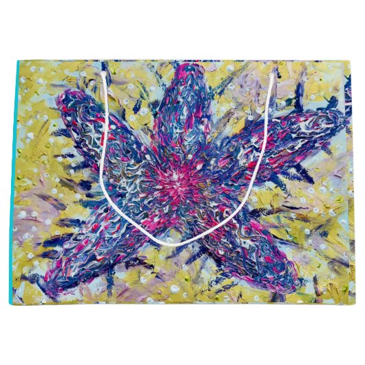 Sac cadeau étoile de mer (Devant)