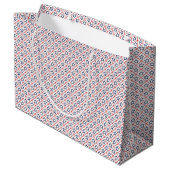 Sac Cadeau Étoiles Patriotiques (Dos Angle)