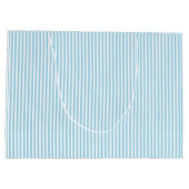 Sac cadeau Eve and Sofie Light Blue Stripes (Dos)