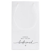 Sac cadeau EVERLEIGING Minimalist Bridesmaid (Dos)