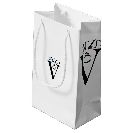 Sac cadeau face lettre (Dos Angle)