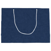 Sac cadeau Faux Blue Jeans Design moderne (Dos)