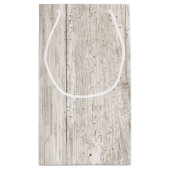 Sac cadeau Faux White Patiné Wood (Dos)