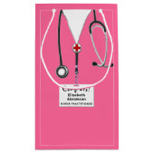 Sac Cadeau Félicitations Infirmière ou Médecin (Dos)