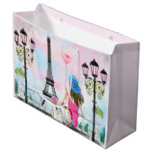 Sac Cadeau Femme À Paris Tour Eiffel (Devant Angle)