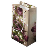 Sac cadeau Festif de décoration d'arbre de Noël (Dos Angle)